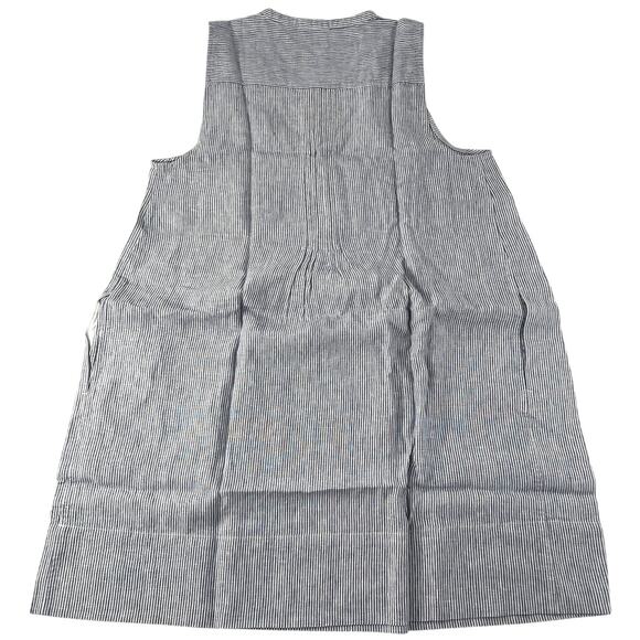 Faherty Blue Mini Stripe Isha Dress XL - Picture 6 of 13